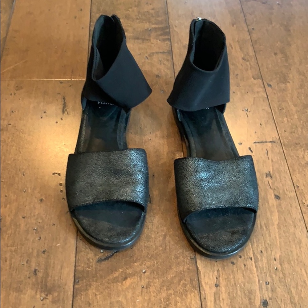 Eileen Fisher Black Sandals